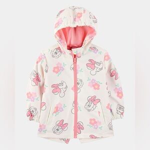 Carter’s - Toddler Girl Minnie Mouse Rain Jacket - 4T